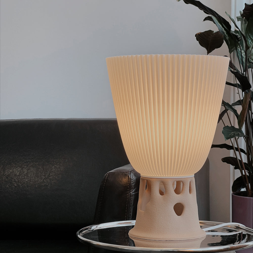 Designer Lampe im Natürlichen Design